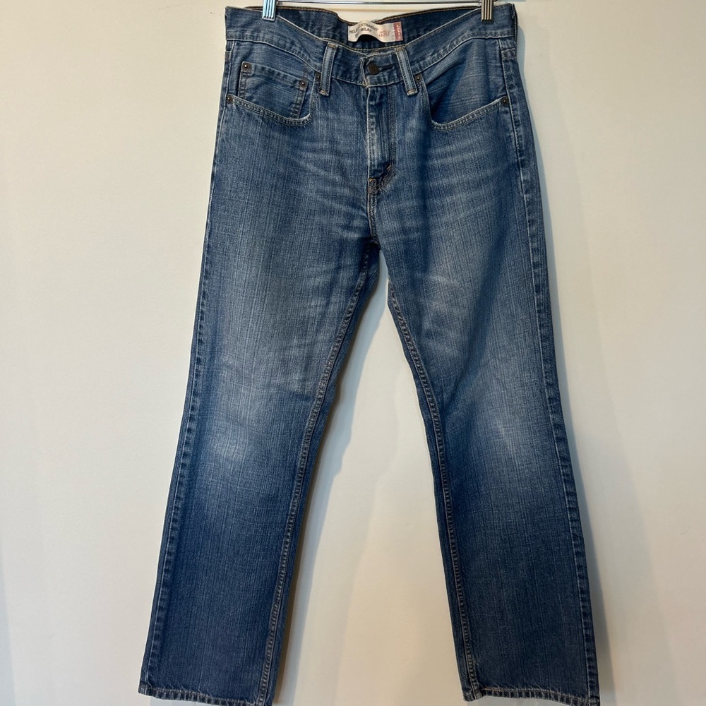 Vintage Faded Blue Relaxed Straight fit Levi’s 559